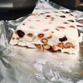El cooksnap de Marta Sacris cuando hizo Turrón de queso manchego con frutos secos.