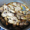 El cooksnap de Elisabet AB cuando hizo Jamoncitos de pollo al curry con arroz.