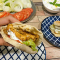 El cooksnap de Encarna Pérez (La Cocina De Encarni) cuando hizo Gyros de pollo en pan pita.