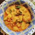 Chandra kamdar का कुकस्नैप जब उन्होंने दही के आलू  की सब्जी (dahi ke aloo ki sabzi recipe in Hindi) बनाया था।