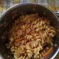 El cooksnap de Nadia Otero cuando hizo Tallarines orientales.