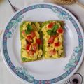 Cooksnap dari Ratih Anita Dewi untuk resep Avocado Toast Bread with Scrumble Egg (menu diet 350kalori)