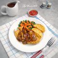 Cooksnap dari Puji Winarni untuk resep Crispy Chicken Steak with Mushroom Sauce