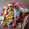 El cooksnap de Miriam Burgos cuando hizo Sabalo al horno.