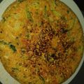 El cooksnap de Paul Leiva cuando hizo Tortilla de zucchini, cebolla y zanahoria.