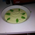 El cooksnap de Maria Millan cuando hizo Crema fria de calabacín y manzana.