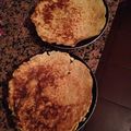 El cooksnap de Florencia Rodríguez cuando hizo Panqueque de avena.