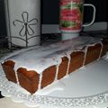 El cooksnap de María cuando hizo Budín de yogurt y limón.