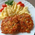 Poropatichné Magdi Cooksnap-ja, amikor elkészítette a(z) Sajtos csirkemell pogácsák🐥🧄🧀 receptet.