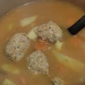 El cooksnap de Olga Muñoz cuando hizo Albóndigas en caldillo para principiantes.