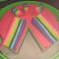 Cooksnap dari Sri Suharni untuk resep Rainbow Cake Kukus