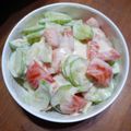 Cooksnap dari tommy wiriadi putra untuk resep Salad tomat dengan yogurt mayones dressing