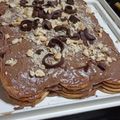 El cooksnap de Stella Maris Loreto cuando hizo Marquesa de chocolate.