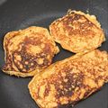 El cooksnap de Bárbara Chiaramello cuando hizo Pancake de banana y avena +6M.