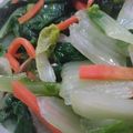 麗麗 的 清炒鵝白菜★okane cooksnap