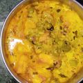 Aanchal tyagi का कुकस्नैप जब उन्होंने मटर पनीर(matar paneer recipe in hindi) बनाया था।