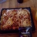 El cooksnap de Luis Efrain Muñoz cuando hizo Sphaguetti con carne 😍😍.