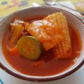 El cooksnap de LuzMa SG cuando hizo Caldo de res.