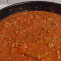 El cooksnap de Karina Berolegui cuando hizo Salsa boloñesa.