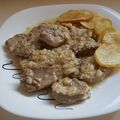El cooksnap de Sònia Castillo Rodríguez cuando hizo Solomillo al ajillo con vino blanco.