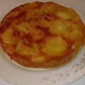 El cooksnap de Andrea Monroy cuando hizo Torta invertida de manzanas (Essen).