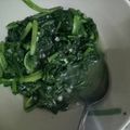 Cooksnap dari Janice untuk resep Cah Poleng (Bayam Jepang) Sederhana