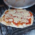 El cooksnap de Claudia Lopez cuando hizo Pizzas a la parrilla Silvia 🇺🇾.