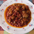 El cooksnap de yayita cuando hizo Alcachofas con jamón.