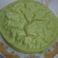 Cooksnap dari Desi Suryani untuk resep Bolu pandan (kukus no mixer)