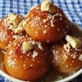 Kakali Chakraborty's cooksnap of when they made Gulab Jamun.