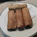 El cooksnap de hoy_cocina_lisson (Pilar) cuando hizo Rollitos de salchicha y pavo al huevo🍞.