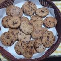 El cooksnap de Lucía I. cuando hizo Galletitas con chips de chocolate.