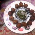 Geeta Khurana's cooksnap of when they made Moong Dal Pakoras.