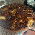 El cooksnap de Valeria Puñales cuando hizo Torta de manzana invertida✨.