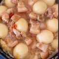 Cooksnap của Tiểu Quyên khi họ làm theo món Thịt kho trứng cút với nước dừa tươi