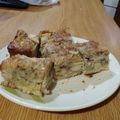 El cooksnap de Patricia Etchesuri cuando hizo Torta haragana.