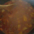 El cooksnap de Paola Zapata cuando hizo Guiso de Fideos moñitos.