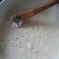El cooksnap de Klaudita de León cuando hizo Salsa Alfredo.