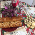 El cooksnap de Agripina picón. cuando hizo Pan de jamón Navideño.