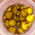 El cooksnap de Estefania Santos cuando hizo Higos en almíbar.