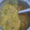 Meena Ramesh's cooksnap of when they made பச்சை வேர்க்கடலை குழம்பு.