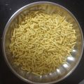 Renuka joshi's cooksnap of when they made મોરી સેવ(sev in Gujarati).