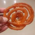 Meena Parajuli का कुकस्नैप जब उन्होंने जलेबी (jalebi recipe in Hindi) बनाया था।