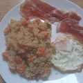 El cooksnap de Teresa cuando hizo Quinoa colorida (con verduras) en Cecofry.