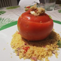 El cooksnap de anabelopez15 cuando hizo Tomate relleno de carne picada con cous cous.