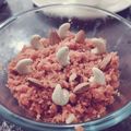 Anshi bedi का कुकस्नैप जब उन्होंने गाजर का हलवा (Gajar ka halwa recipe in hindi) बनाया था।