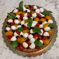 il Marcella Sweetly Elvie quando ha preparato Torta salata caprese