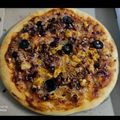 Afsana Firoji का कुकस्नैप जब उन्होंने कॉर्न चीज पिज़्ज़ा(corn cheese pizza recipe in hindi) बनाया था।