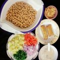 saba naz's cooksnap of when they made چنا چاٹ.