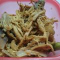 Cooksnap dari arum perwitasari untuk resep Ayam suwir(versi non pedas/ untuk balita)